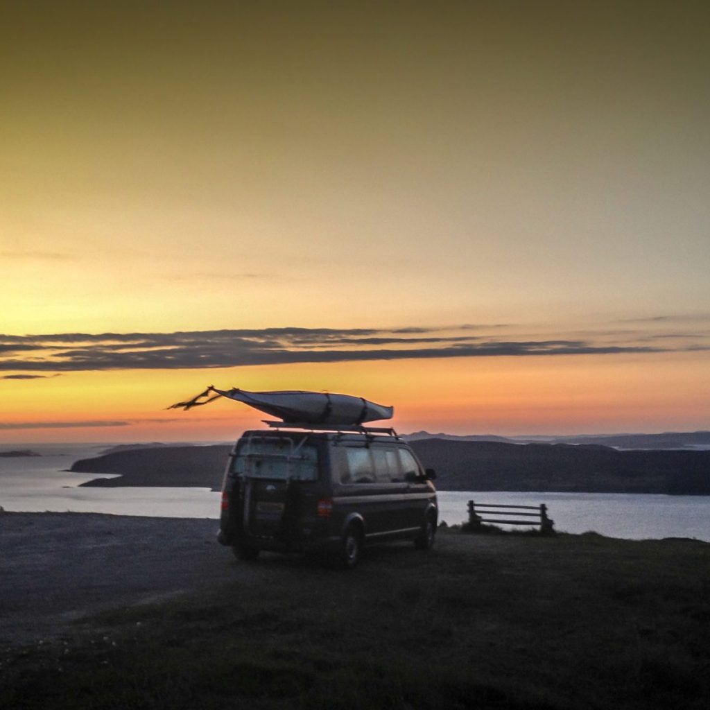 Campervan Sunset