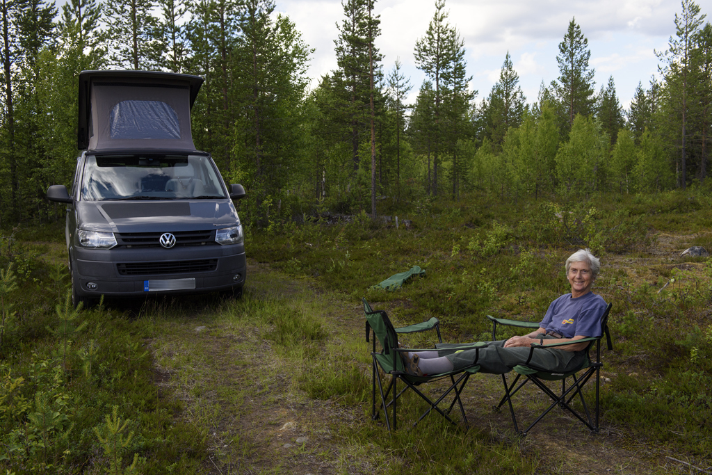finland campervan trip