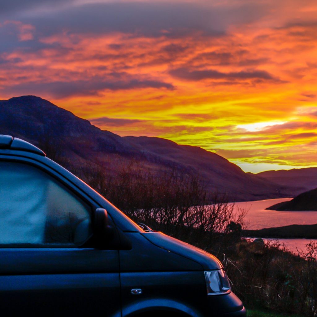 shetland sunset