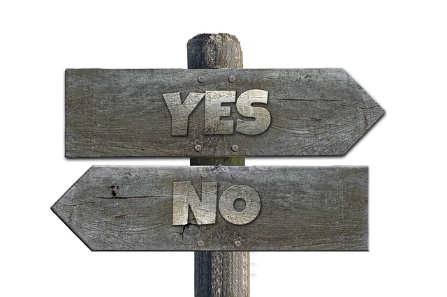 yes or no signs