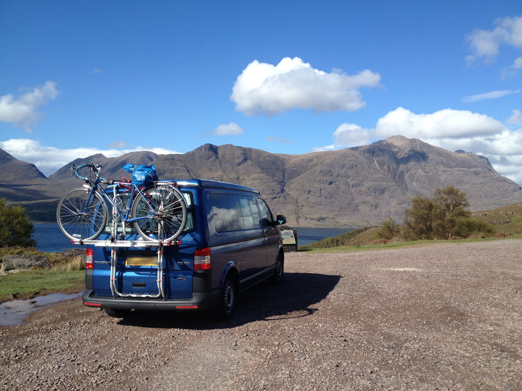 T5 camper bike rack