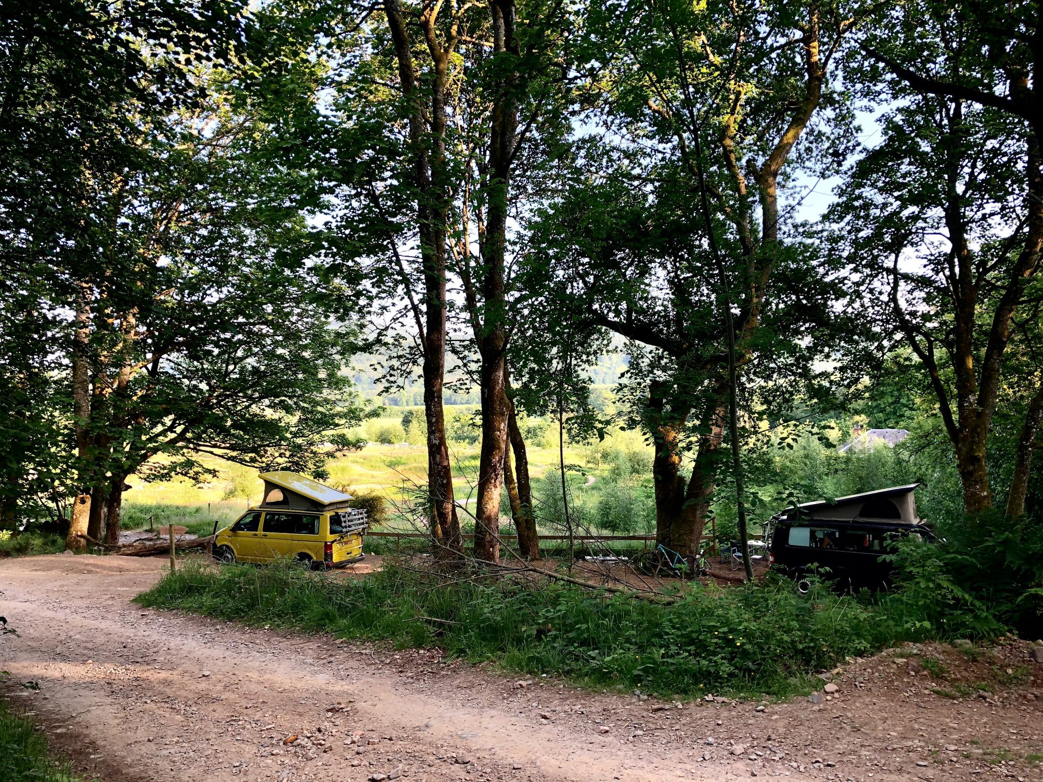 campervan campsite scotland