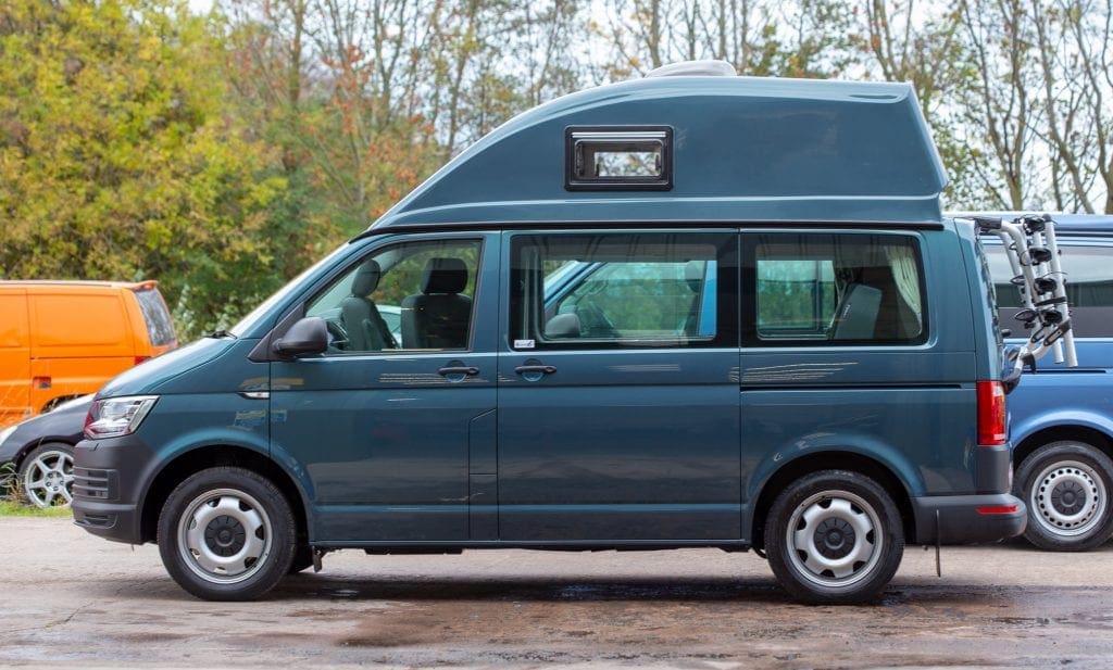 volkswagen high top campervan