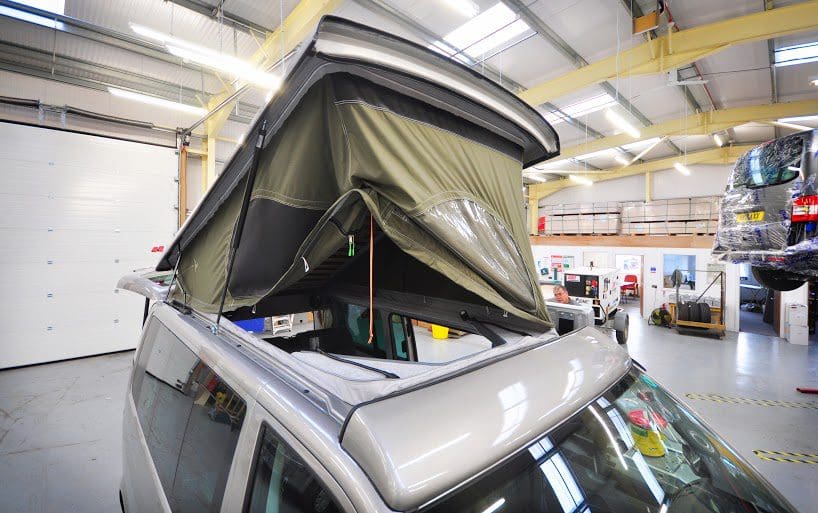 how to make a pop top camper roof