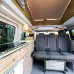 Countertop of a White 2026 Ford Transit Custom Campervan Jerba Tiree, 5000 Miles.