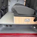 Additional Socket of a Red VW Transporter T6.1 Campervan Jerba Sanna, 19,000 miles.