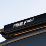 Fiamma Cassette Awning of a 2024 MWB VW Crafter Jerba Campervans Harris Layout, 1,800 miles.