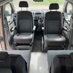 Swivel Seats of a Beige 2013 VW Transporter T5 LWB Campervan, 87,000 Miles.