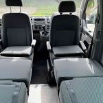 Single Beds of a Beige 2013 VW Transporter T5 LWB Campervan, 87,000 Miles.