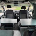 Seating of a Beige 2013 VW Transporter T5 LWB Campervan, 87,000 Miles.