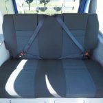 Rear 120cm RIB Seat of a Grey 2019 VW T6 Transporter LWB Jerba Campervan, 56,250 Miles.