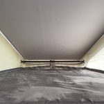 Roof Bed of a Grey 2021 VW T6.1 Transporter Campervan, Jerba Cromarty, 20000 Miles.